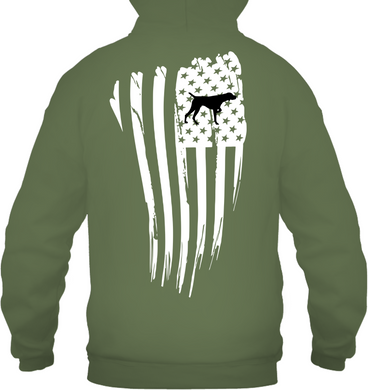 White American Flag with GSP