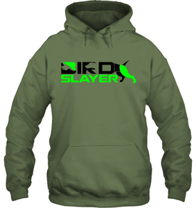 Electric Green Bird Slayer Hoodie