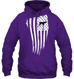 White American Flag GSP Hoodie