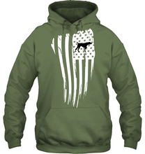 Load image into Gallery viewer, White American Flag GSP Hoodie