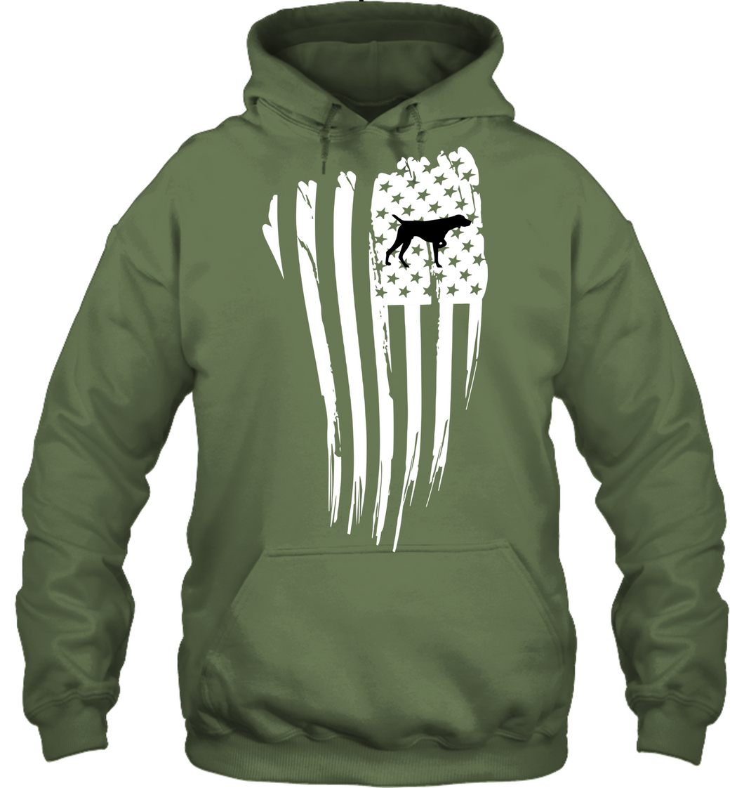 White American Flag GSP Hoodie