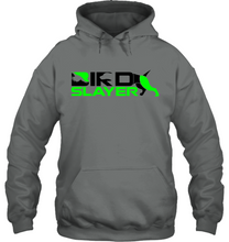 Load image into Gallery viewer, Electric Green Bird Slayer Hoodie