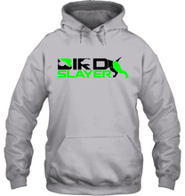 Load image into Gallery viewer, Electric Green Bird Slayer Hoodie