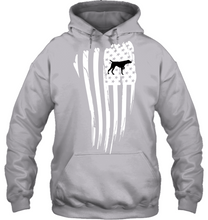 Load image into Gallery viewer, White American Flag GSP Hoodie