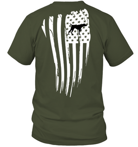 White American Flag GSP