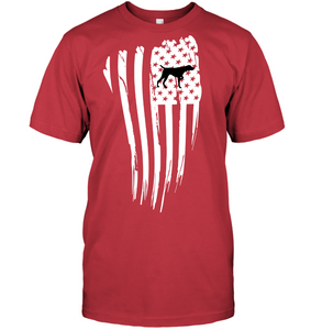 White Amerian Flag with GSP